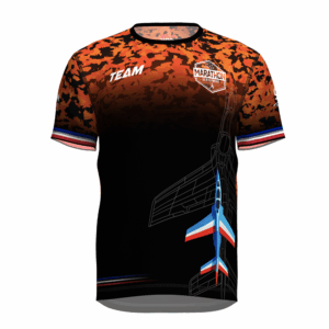 T-SHIRT RUNNING TEAM - ORANGE MARATHON SALON DE PROVENCE